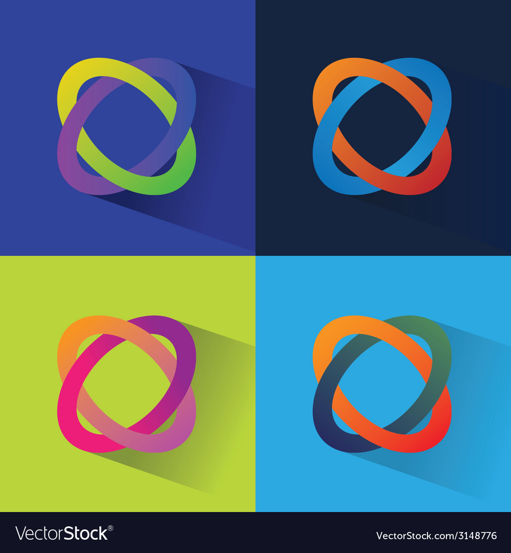 Colorful Loop Set - Abstract Shapes