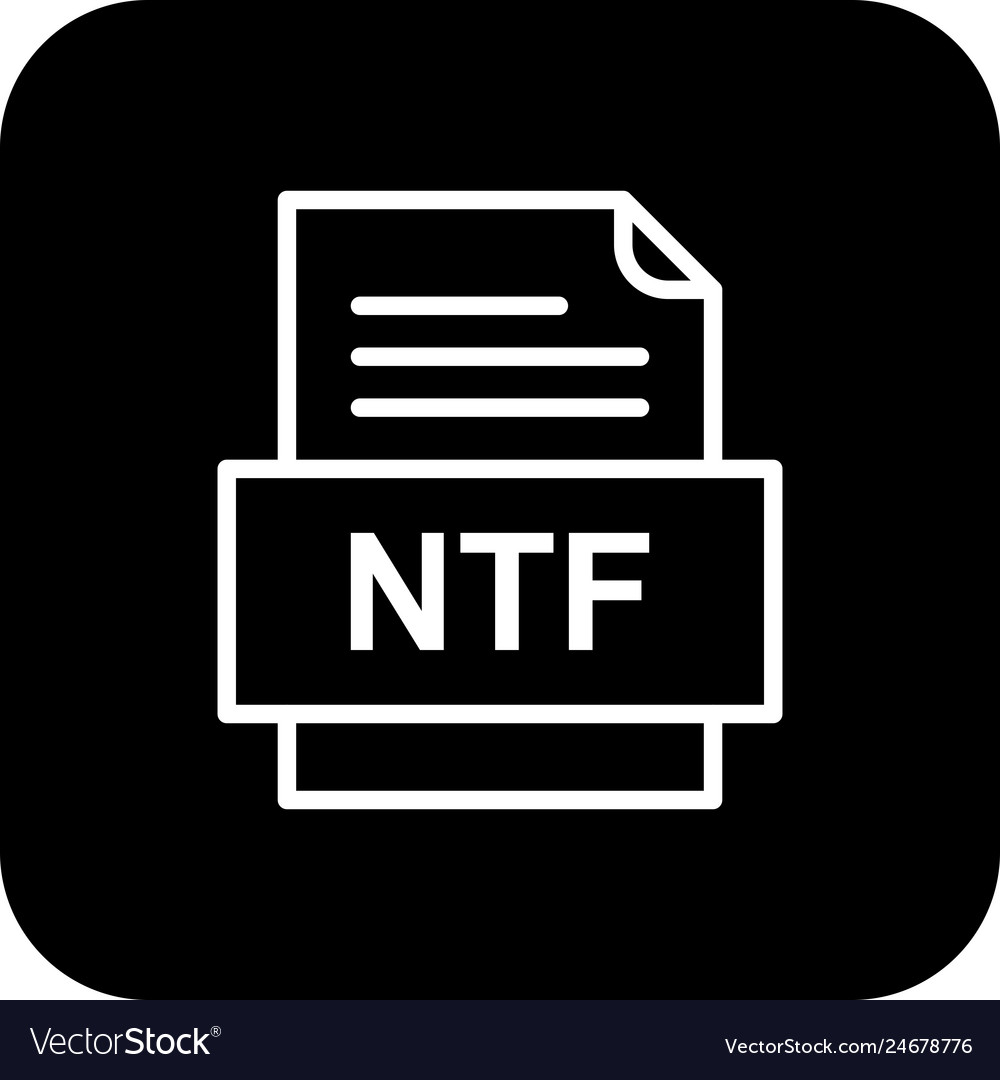 Ntf file document icon