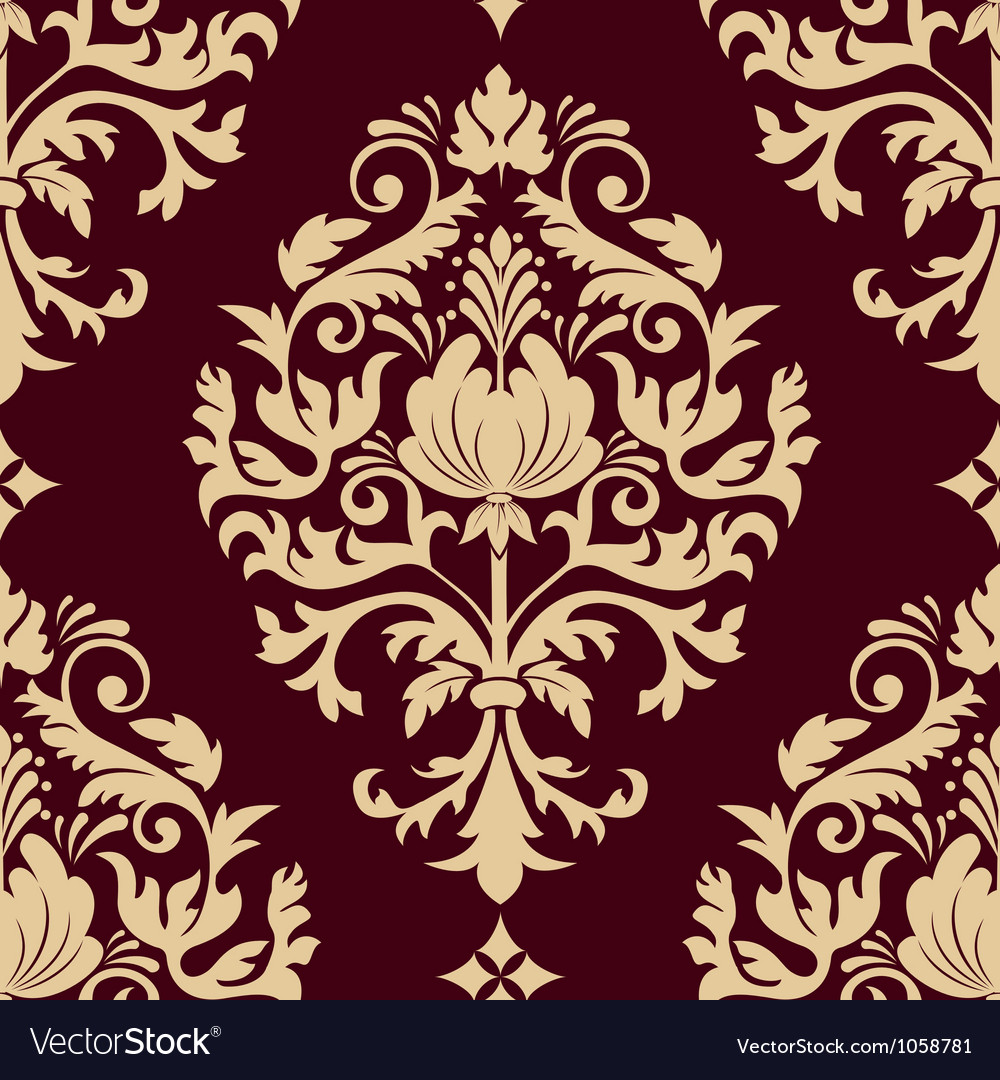 Elegant Damask Pattern