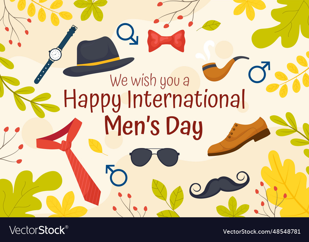 International mens day on november 19 with men