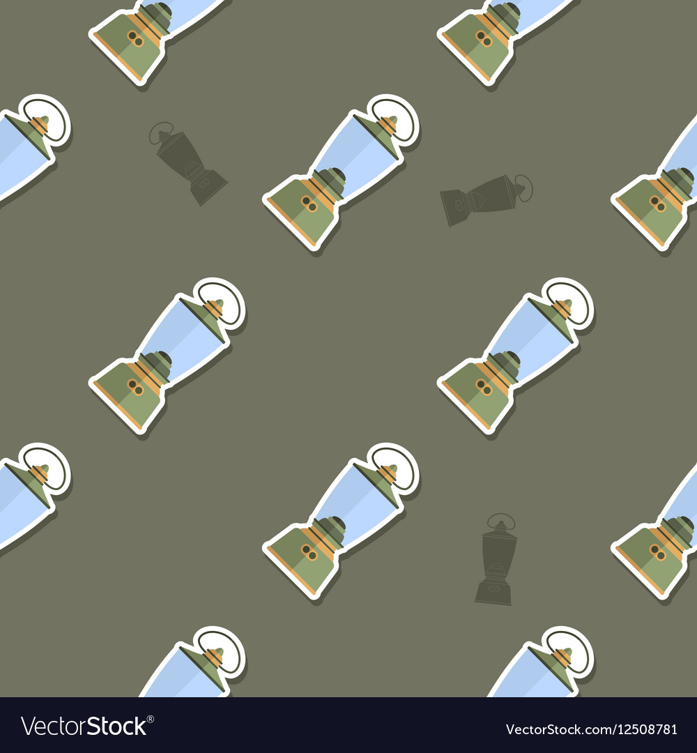 Seamless pattern with lanterns