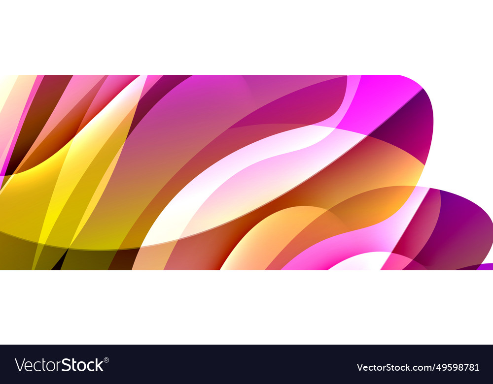 Simple fluid color gradient abstract background vector image Simple fluid color gradient abstract background