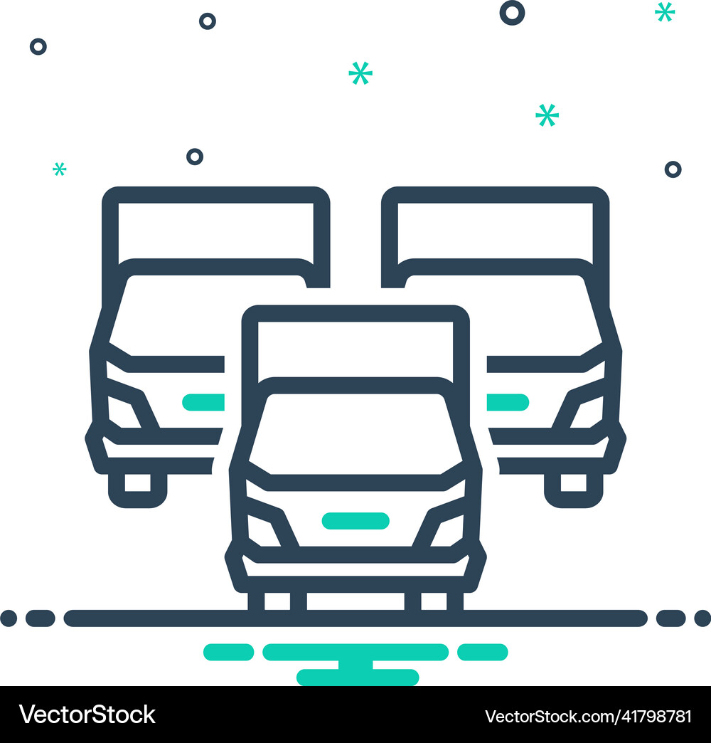 Trucks Royalty Free Vector Image - VectorStock