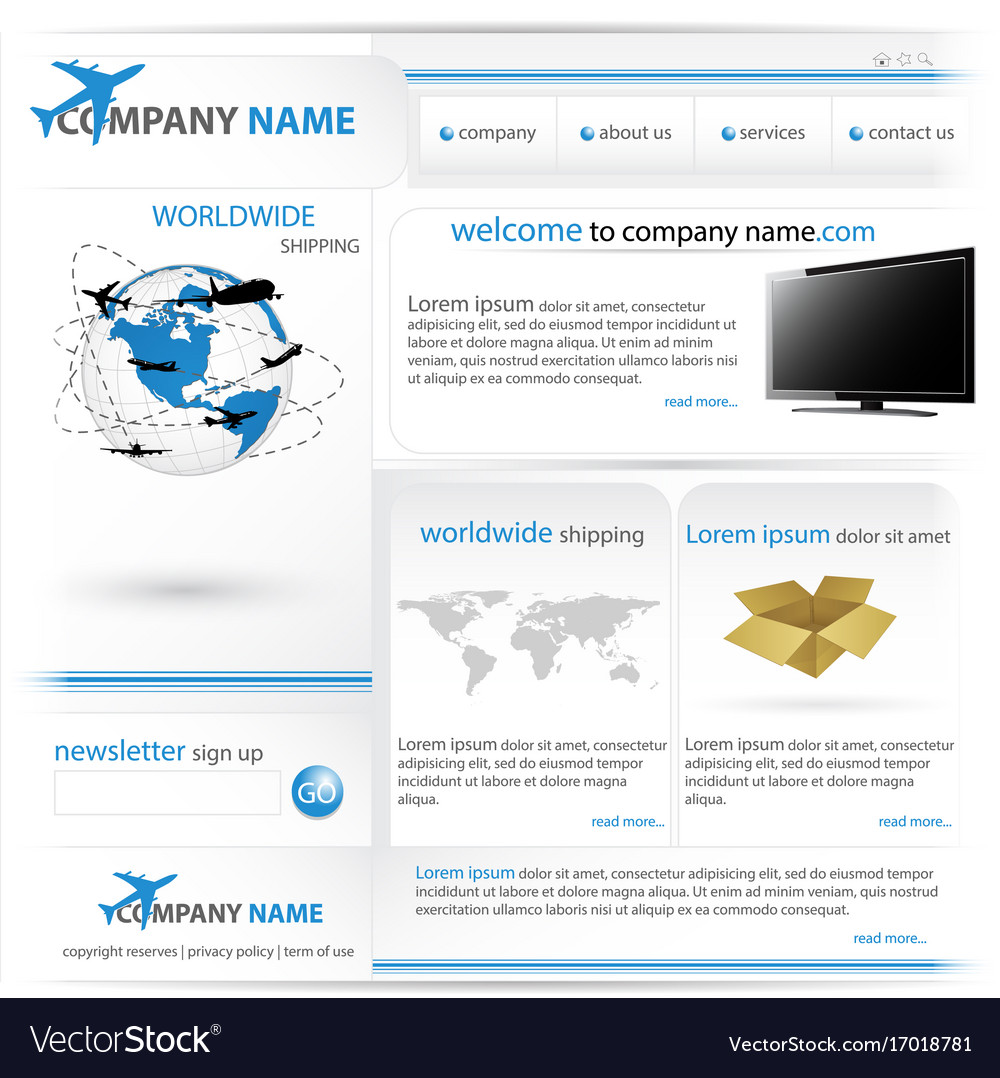 Web template