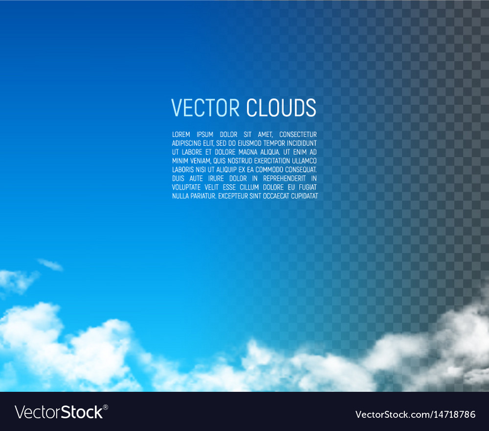 Abstract background with clouds