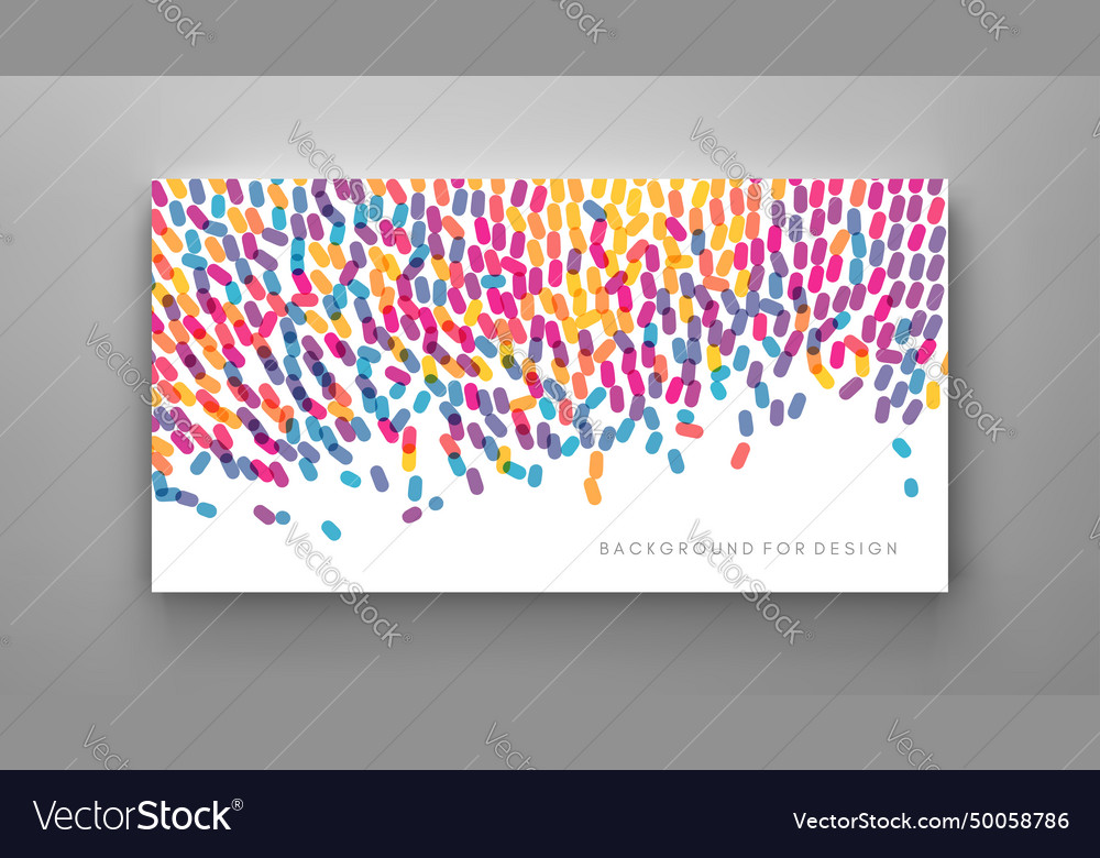 Abstract background with overlapping ovals vector image Abstract background with overlapping ovals