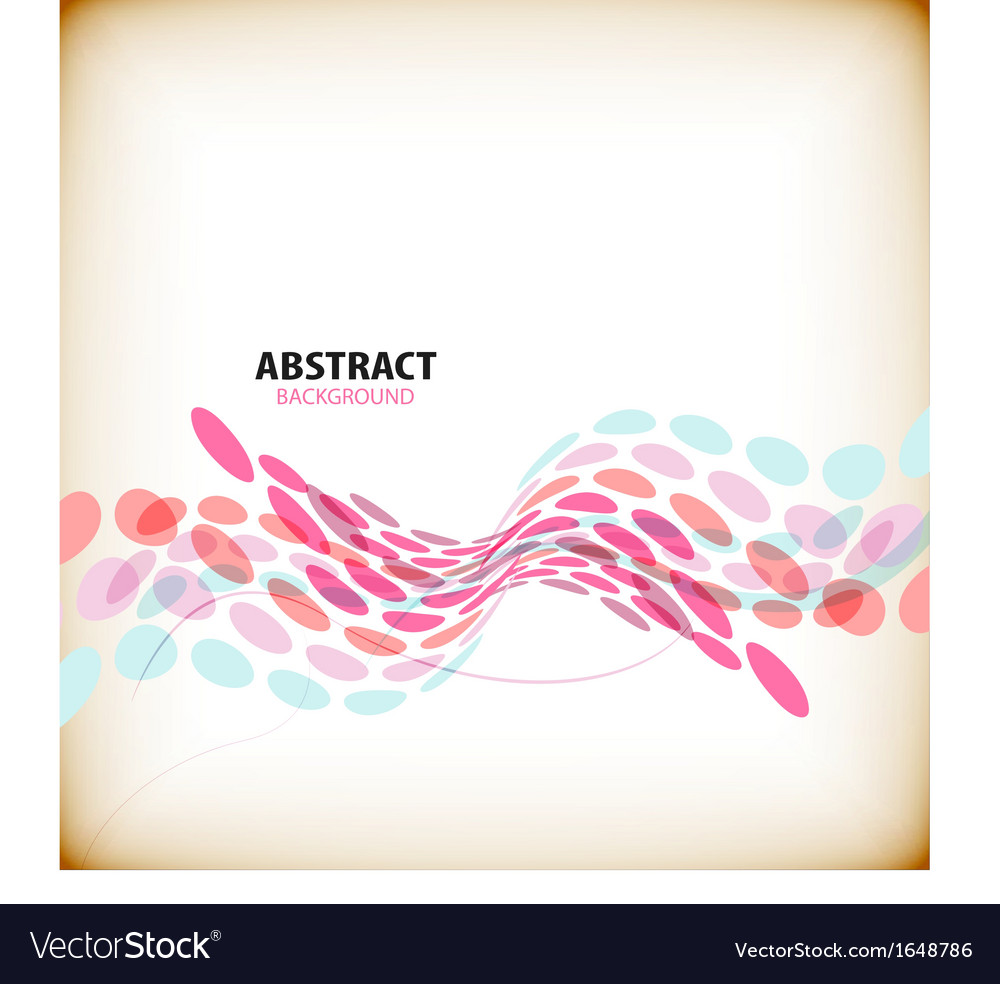 Abstract colorful wave shapes background