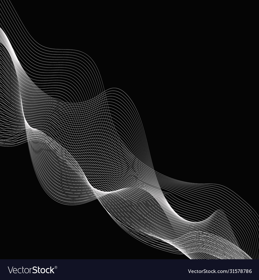 Abstract lines wave background