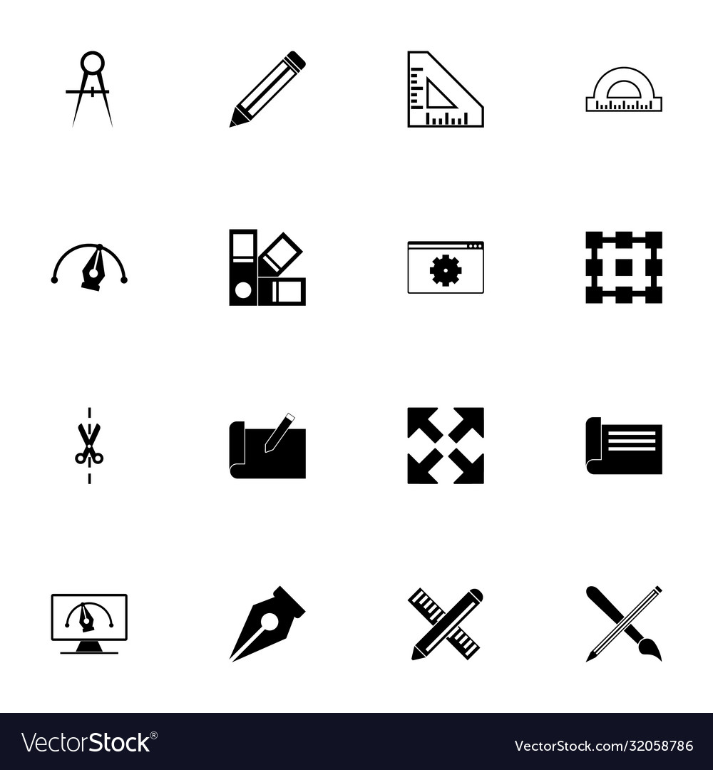 Blueprint icon - expand to any size change Vector Image Blueprint icon - expand to any size change