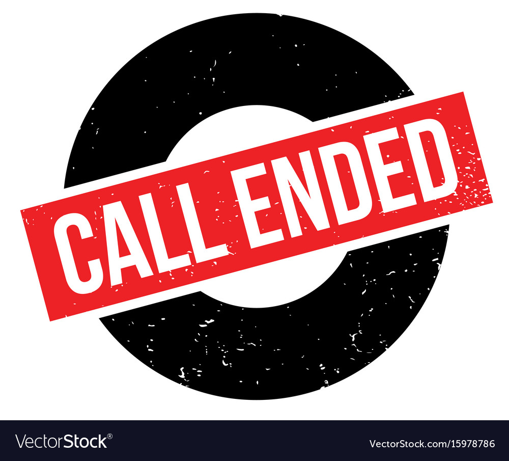 call-ended-rubber-stamp-royalty-free-vector-image