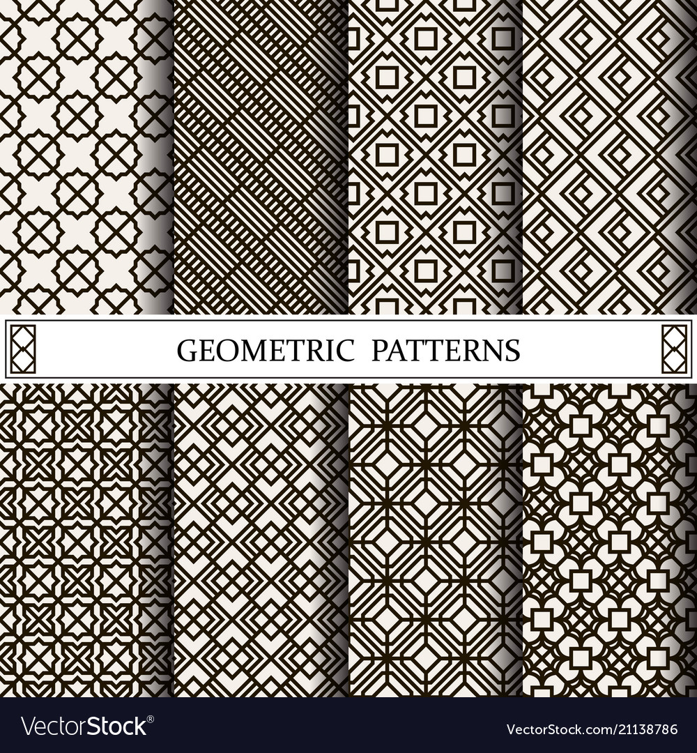 Geometric patternpattern fills web page vector image Geometric patternpattern fills web page