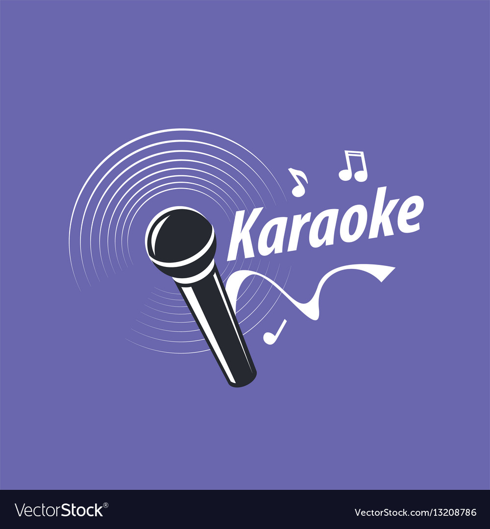 Logo karaoke Royalty Free Vector Image - VectorStock