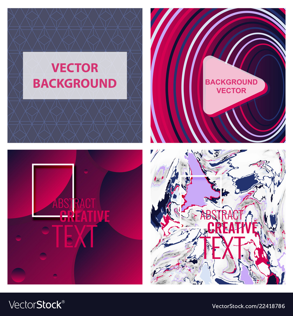 Modern abstract circle geometric design pattern