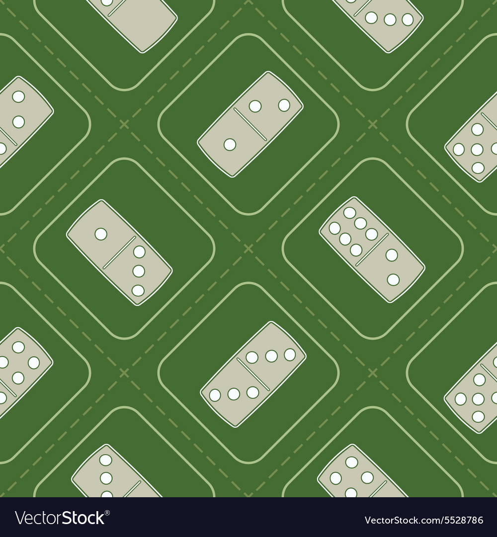 Seamless background with dominoes