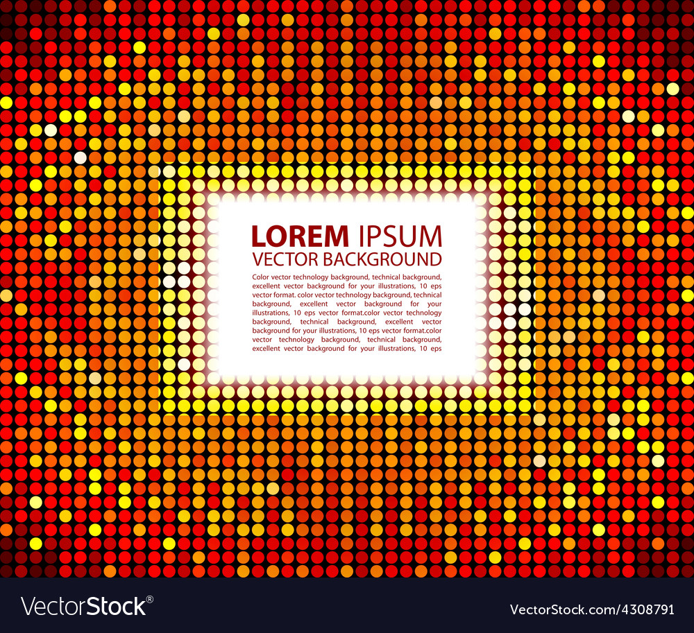 Abstract red square background raster