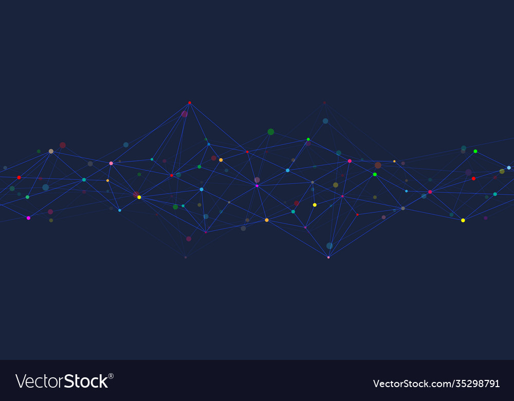 Abstract Technology Network