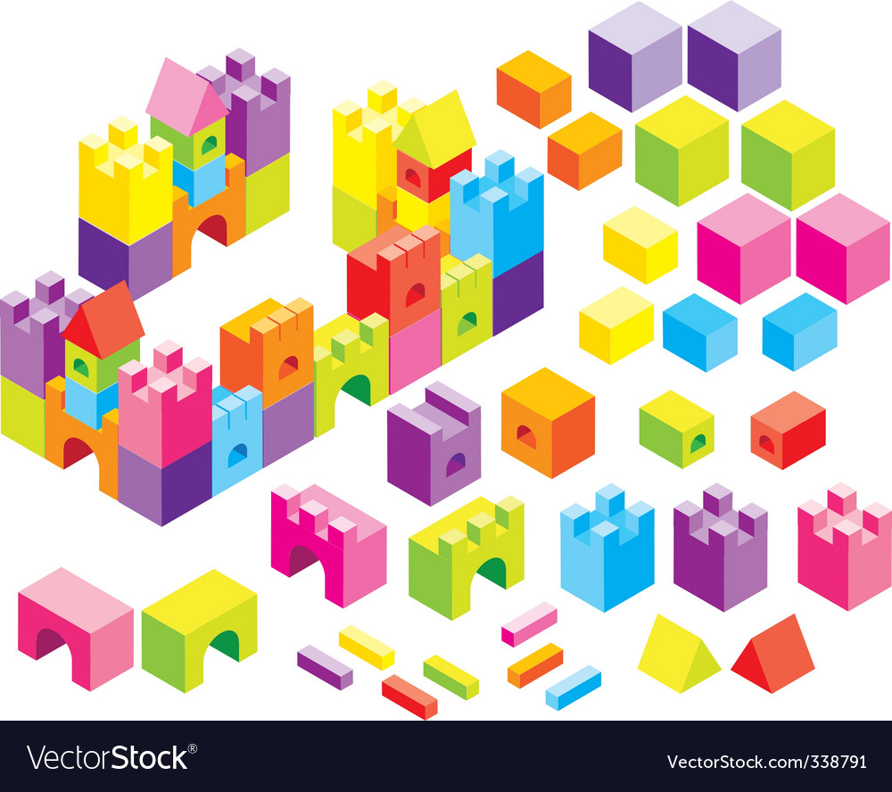 Colorful Cube Structure