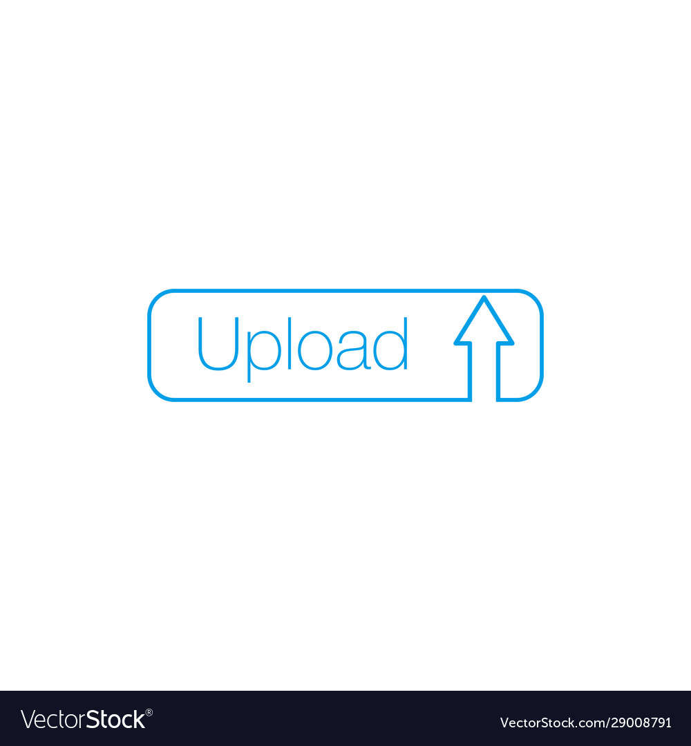 Upload-Taste mit Pfeilen für Web-Blogs gesetzt vector image Upload-Taste mit Pfeilen für Web-Blogs gesetzt