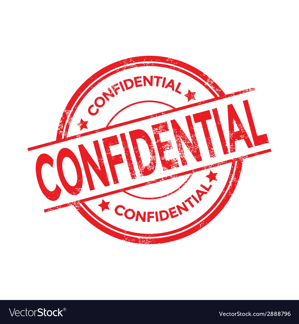 confidential stamp