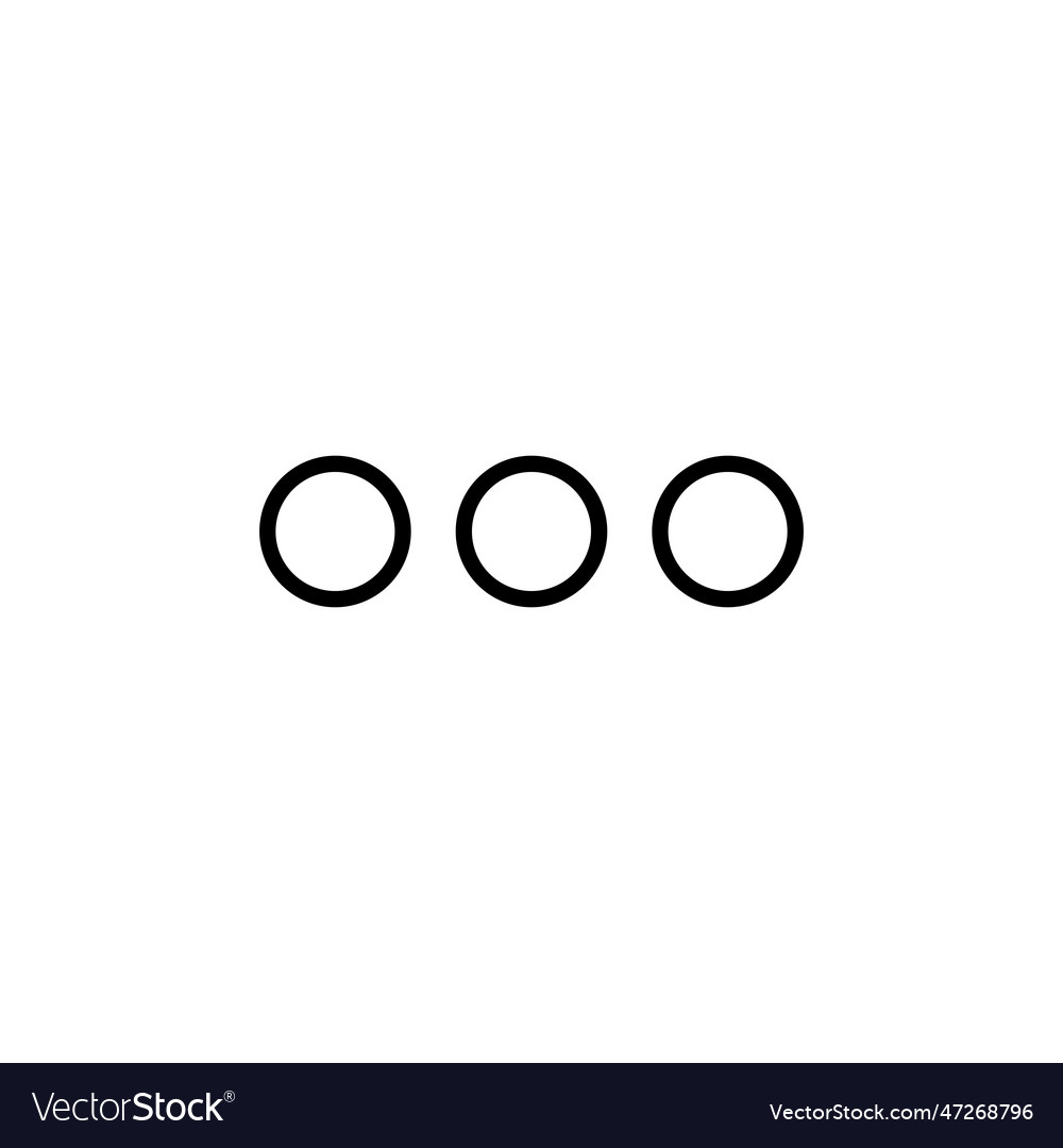 Menu icon web hamburger symbol