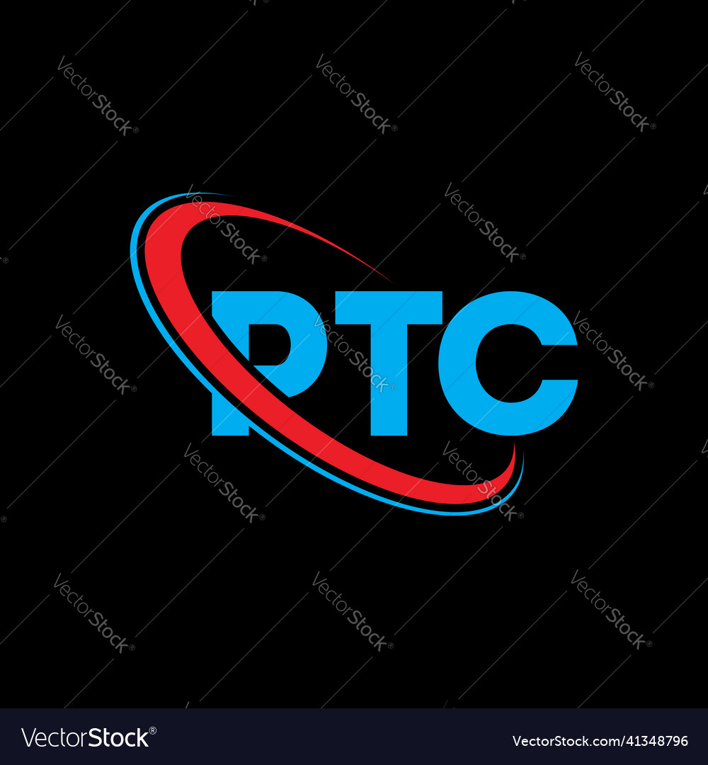Ptc logo letter design