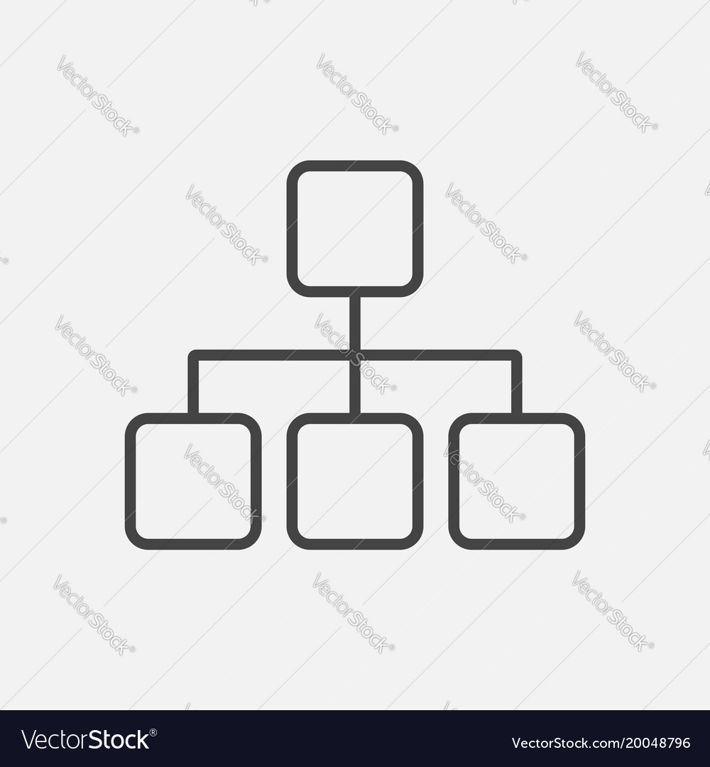 Structure simple flat icon on white background
