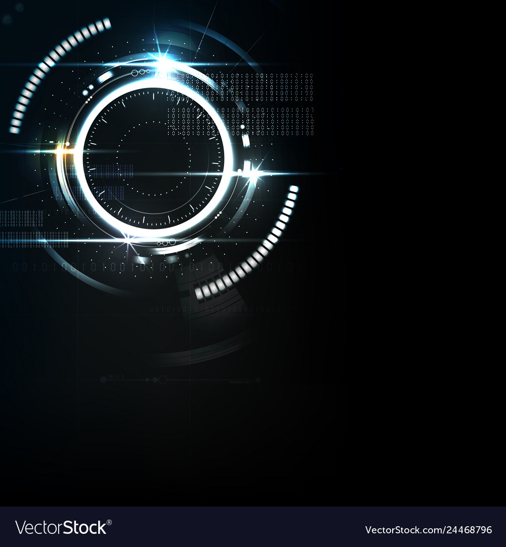 Technological modern interface abstract background