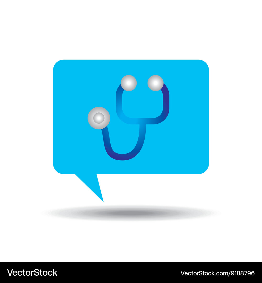 Thinking in medicine design Royalty Free Vector Image