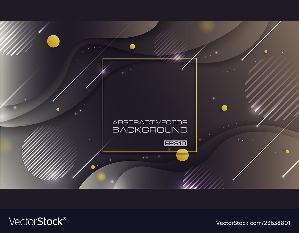 Abstract gradient background with geometric shapes vector image Abstract gradient background with geometric shapes