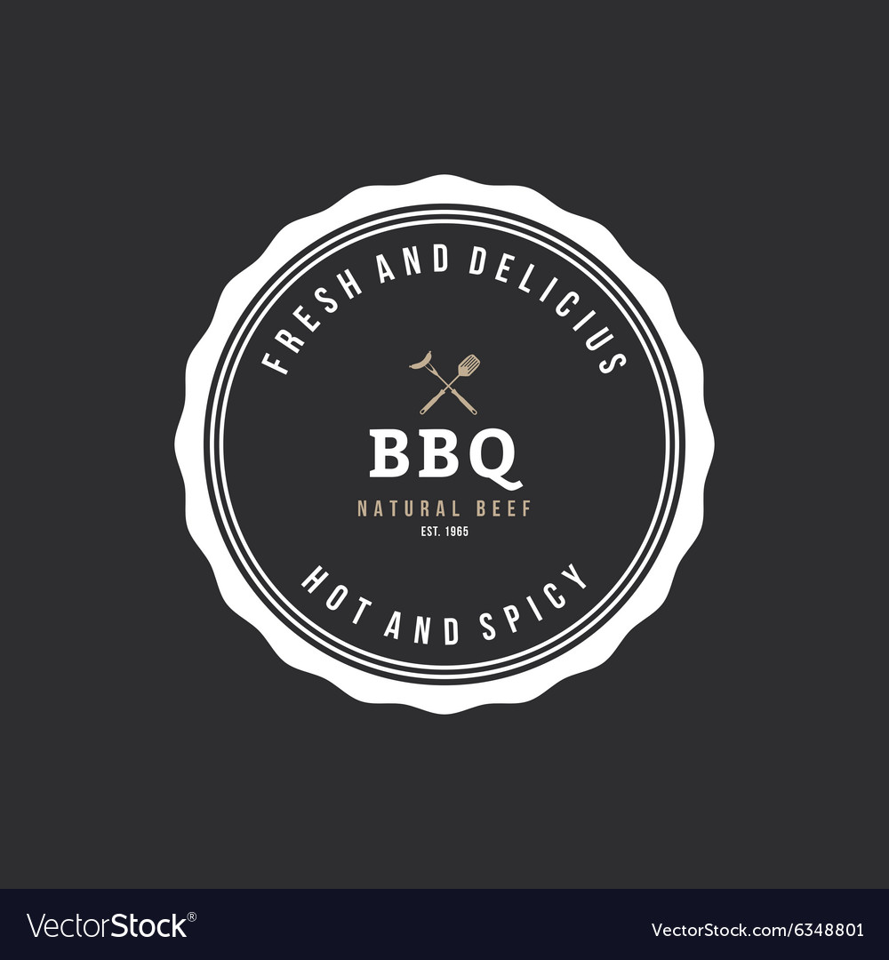 Barbecue label