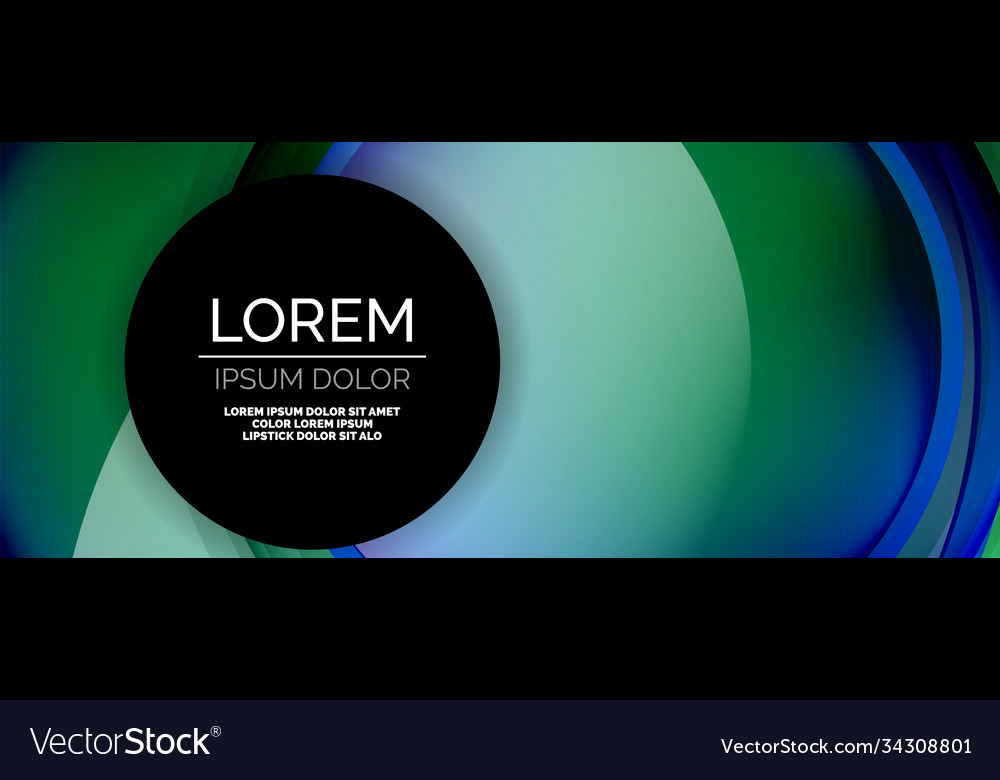 Circles and bubbles abstract background fluid Vector Image Circles and bubbles abstract background fluid