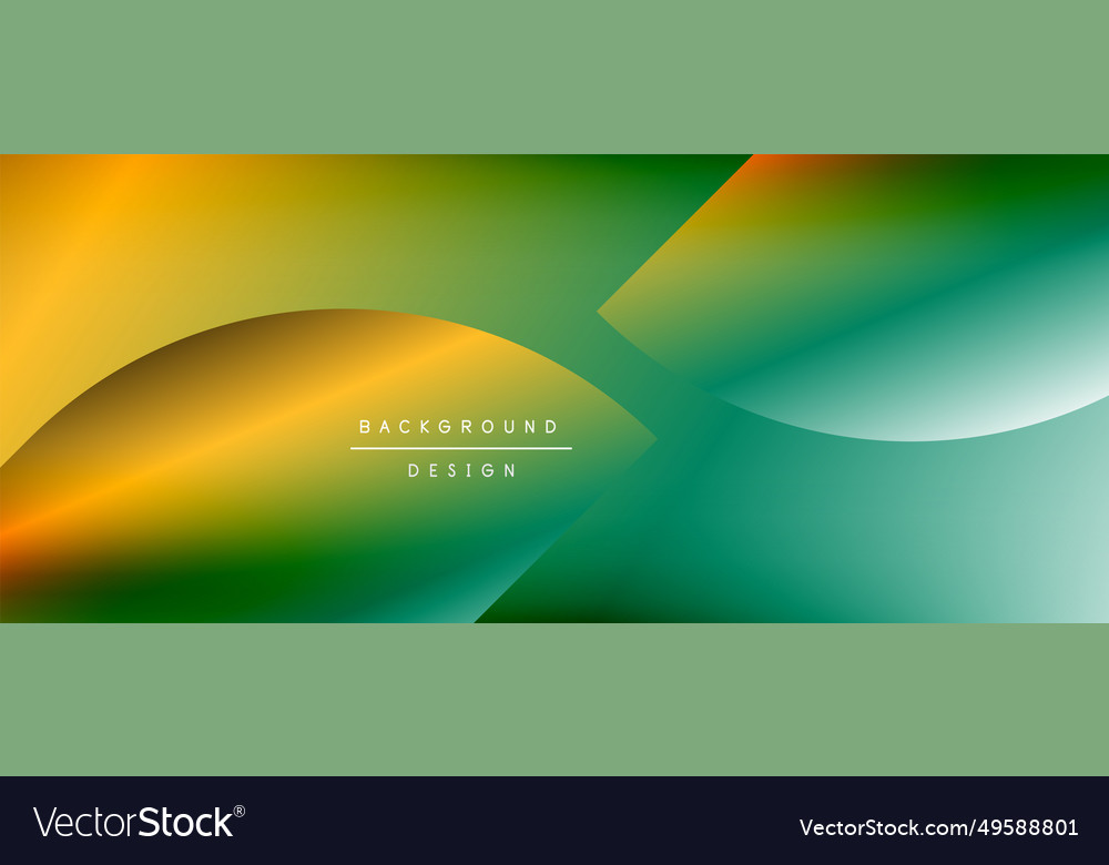 Circles and round shapes with gradients minimal Vector Image Circles and round shapes with gradients minimal