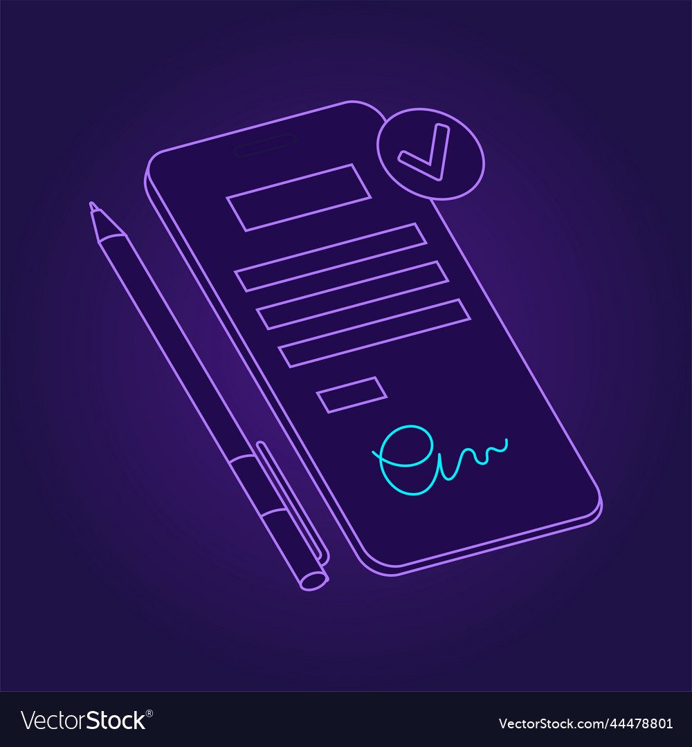 Digital Signature on Smartphone