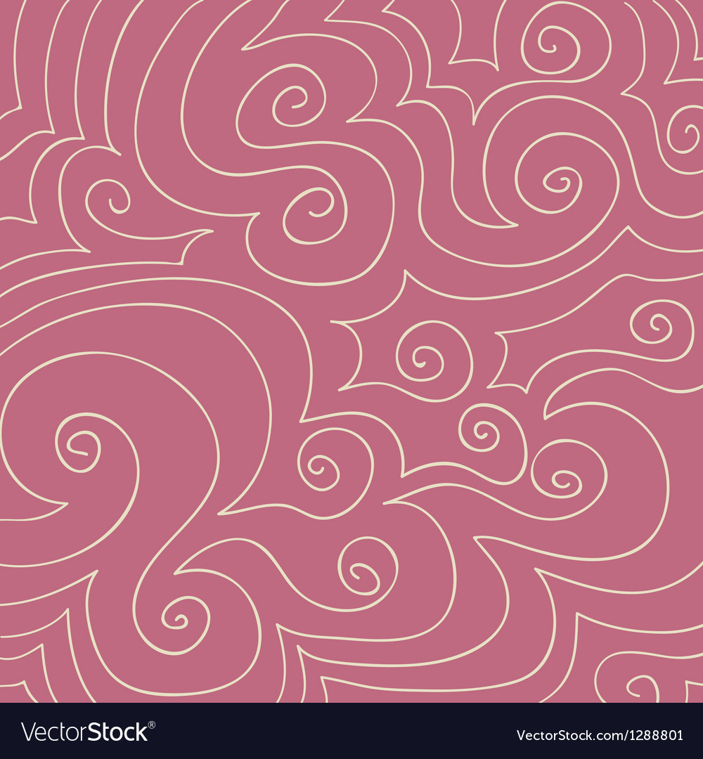 Red Swirl Pattern