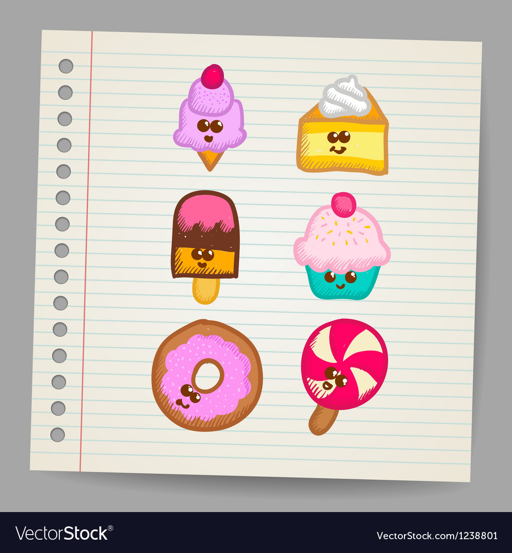 Sweets - doodles collection