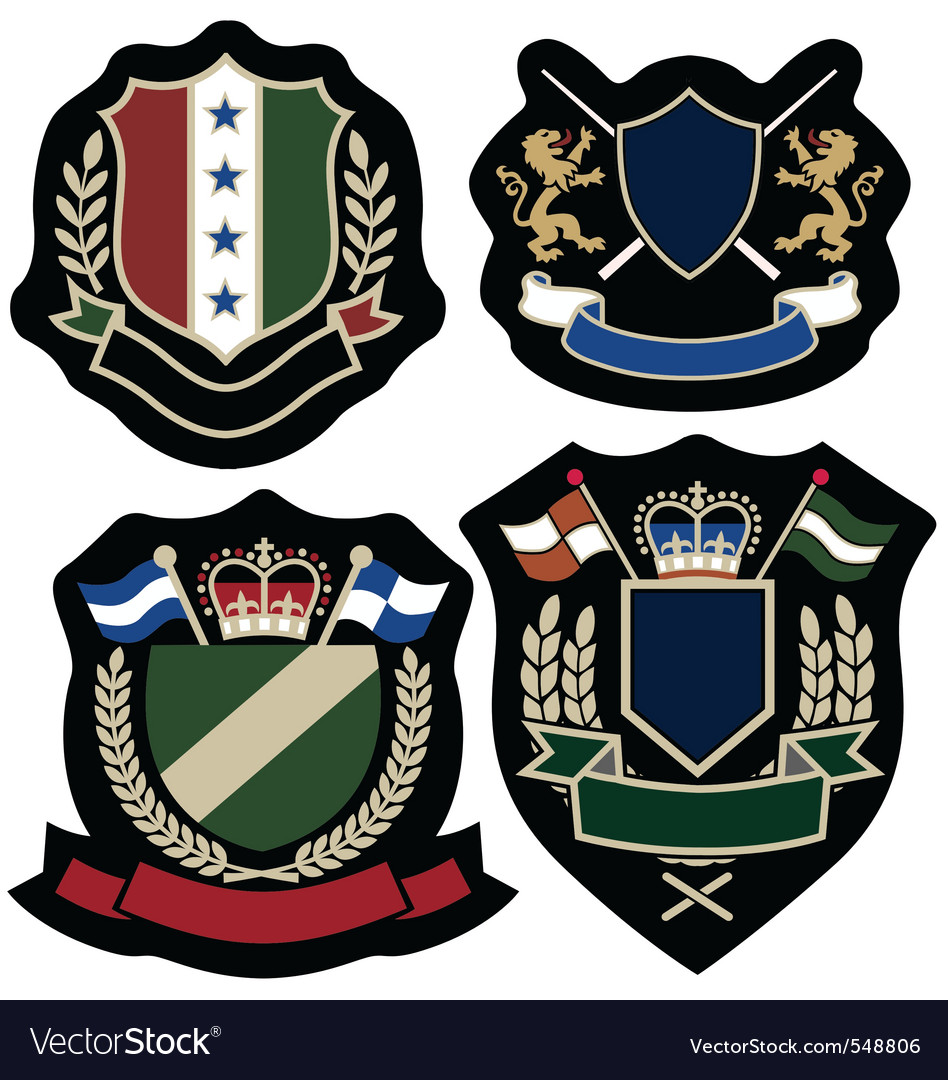 Royal Badge Royalty Free Vector Image - Vectorstock