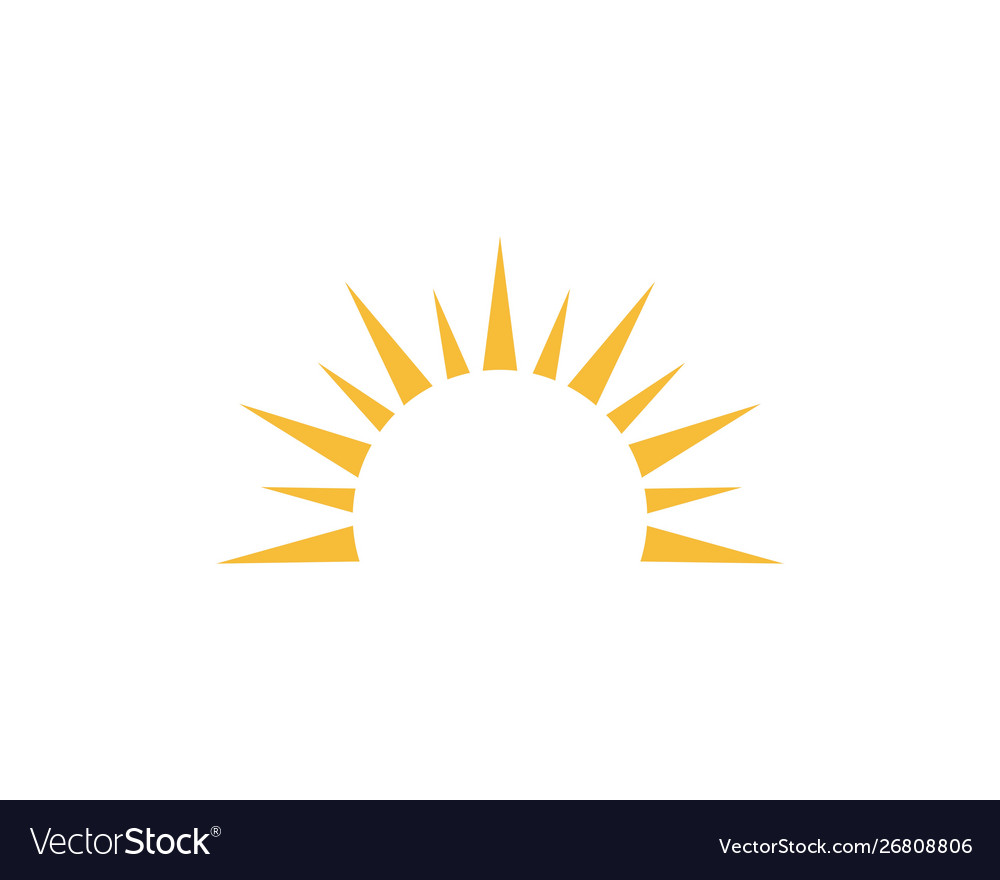 sunrise vector