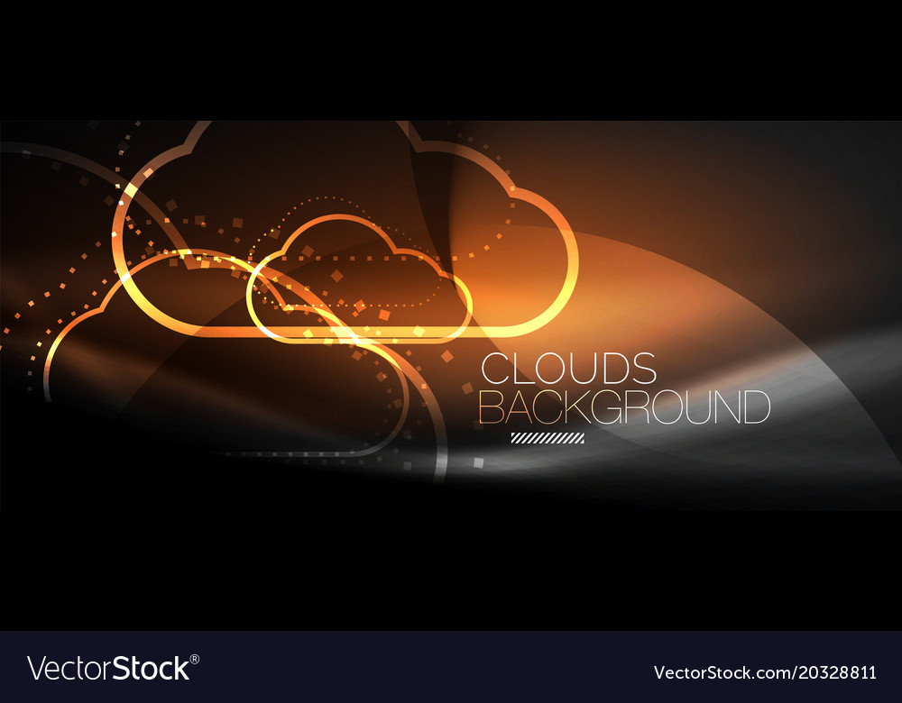 Cloud computing storage concept