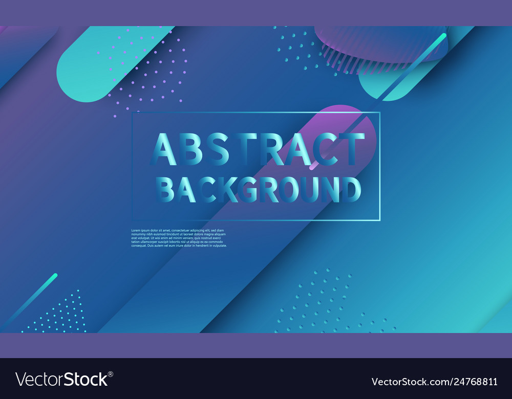 Fluid shape composition abstract cover design