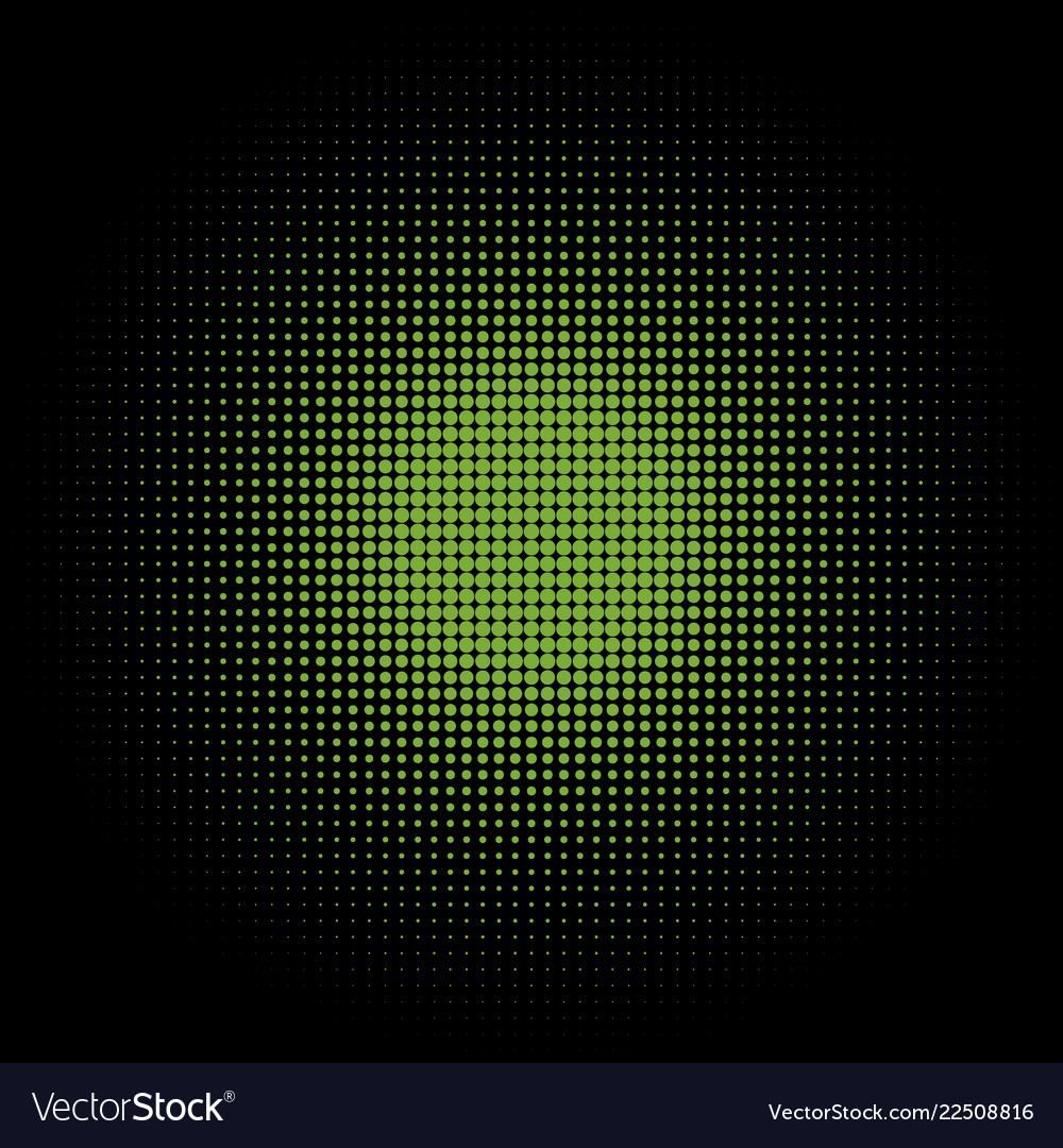 Abstract Halftone Dot Pattern