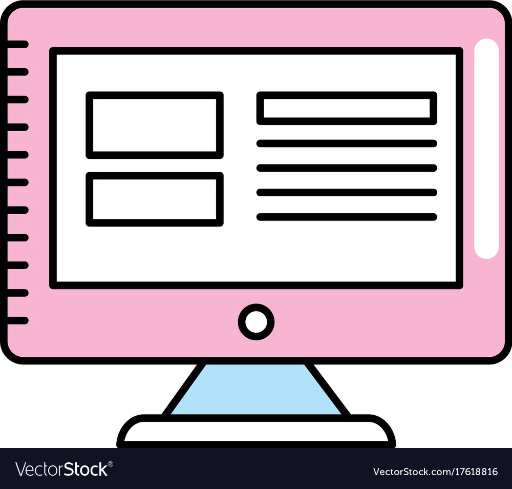 Computer screen technology with electronic