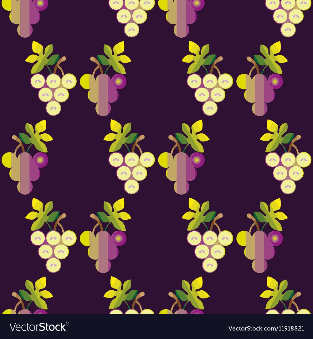 Grape seamless pattern