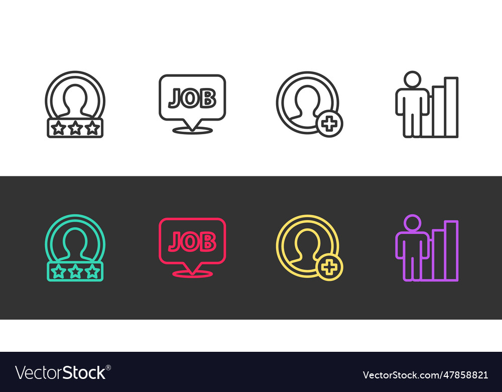 Set line create account screen speech bubble