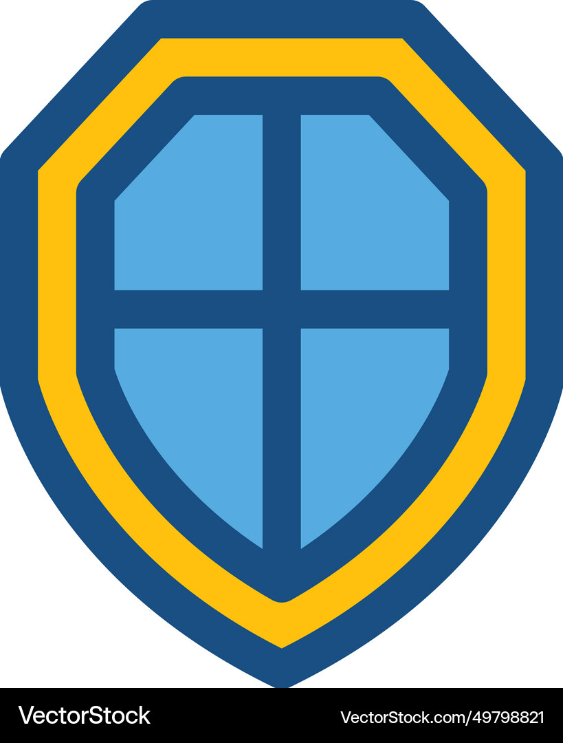 Shield icon Royalty Free Vector Image - VectorStock