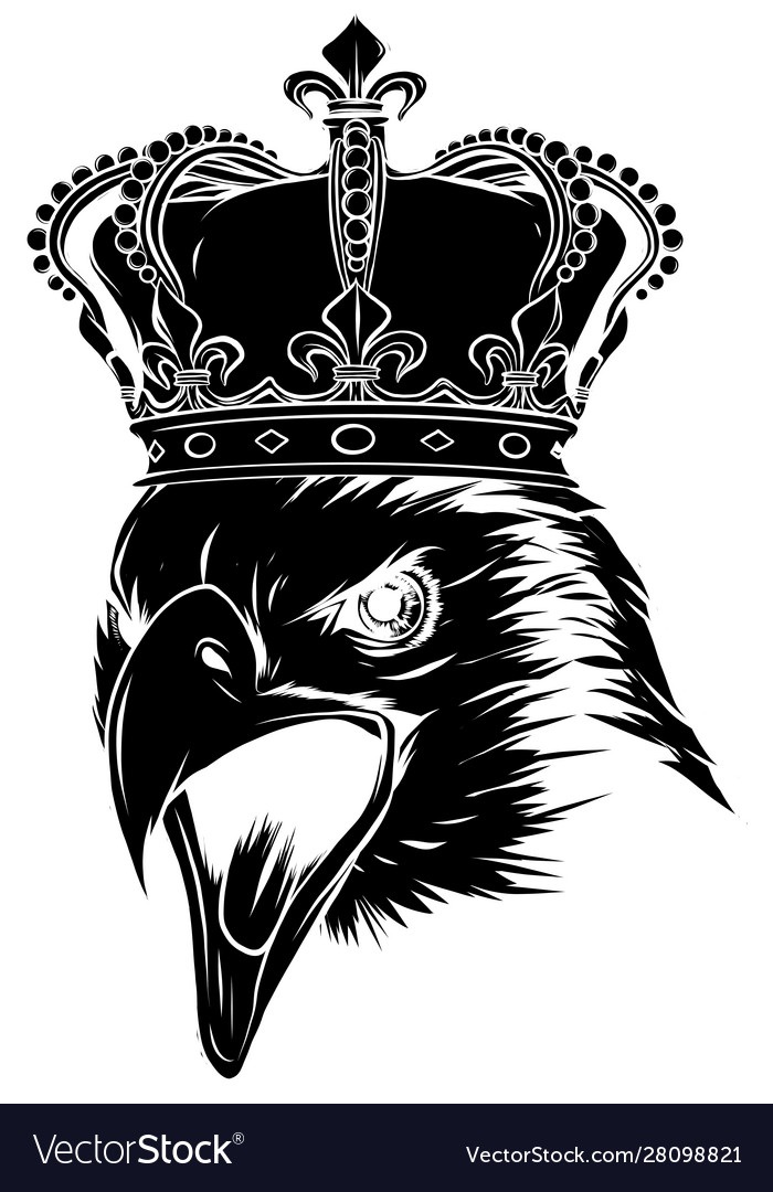 This Is An Eagle Head Mascot Royalty Free Vector Image