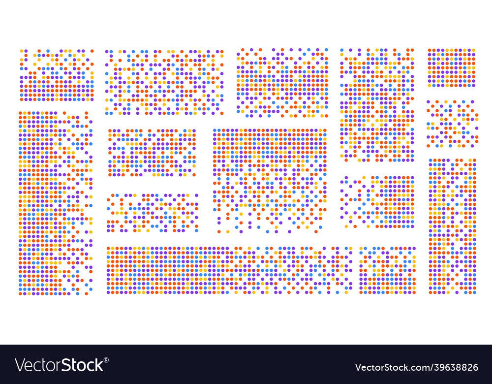 Colorful data volumes with analytics bigdata vector image Colorful data volumes with analytics bigdata