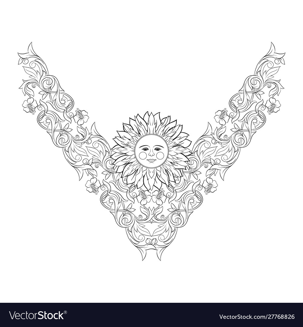 Elements in baroque rococo victorian vector image Elements in baroque rococo victorian