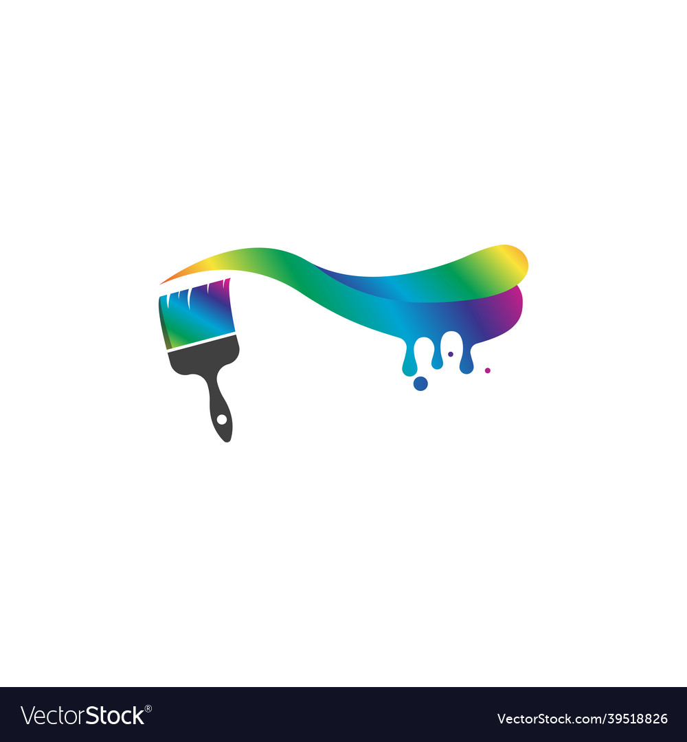 Paint logo template icon