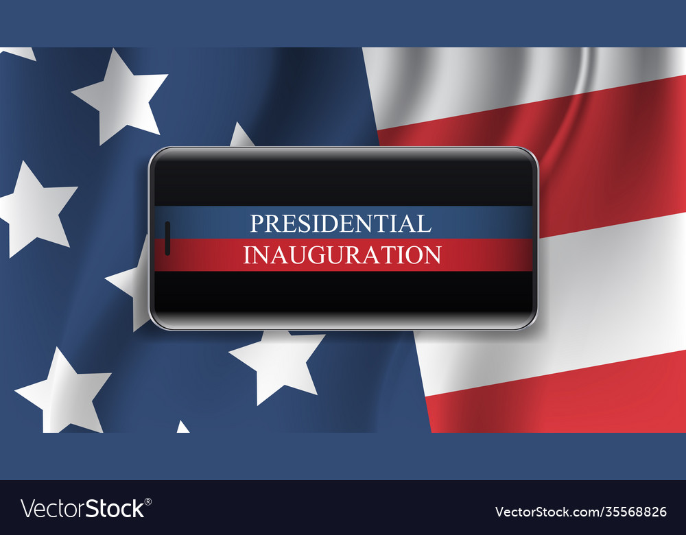 Presidential inauguration day celebration concept