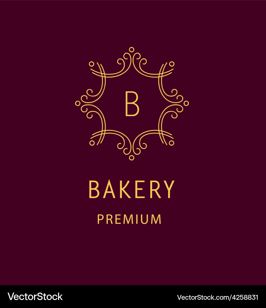 Bakery logo Royalty Free Vector Image - VectorStock